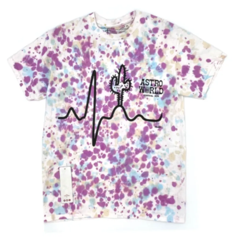 Cactus Jack Miami Festival Run Tie-Dye T-Shirt
