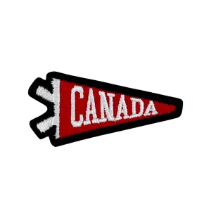 Canada iron-on embroidery patch
