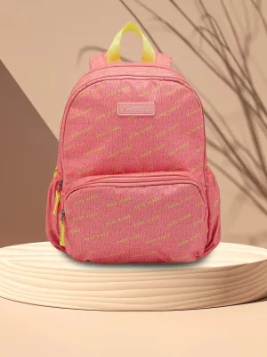 Caprese Zoe Medium Peach Backpack