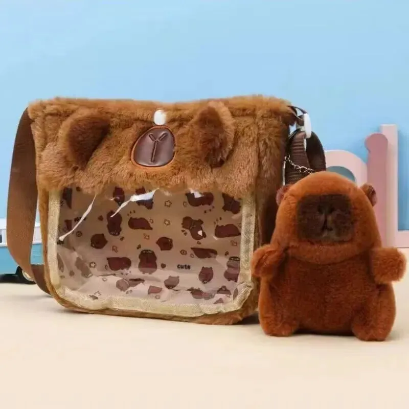 Capybara Plush Backpack