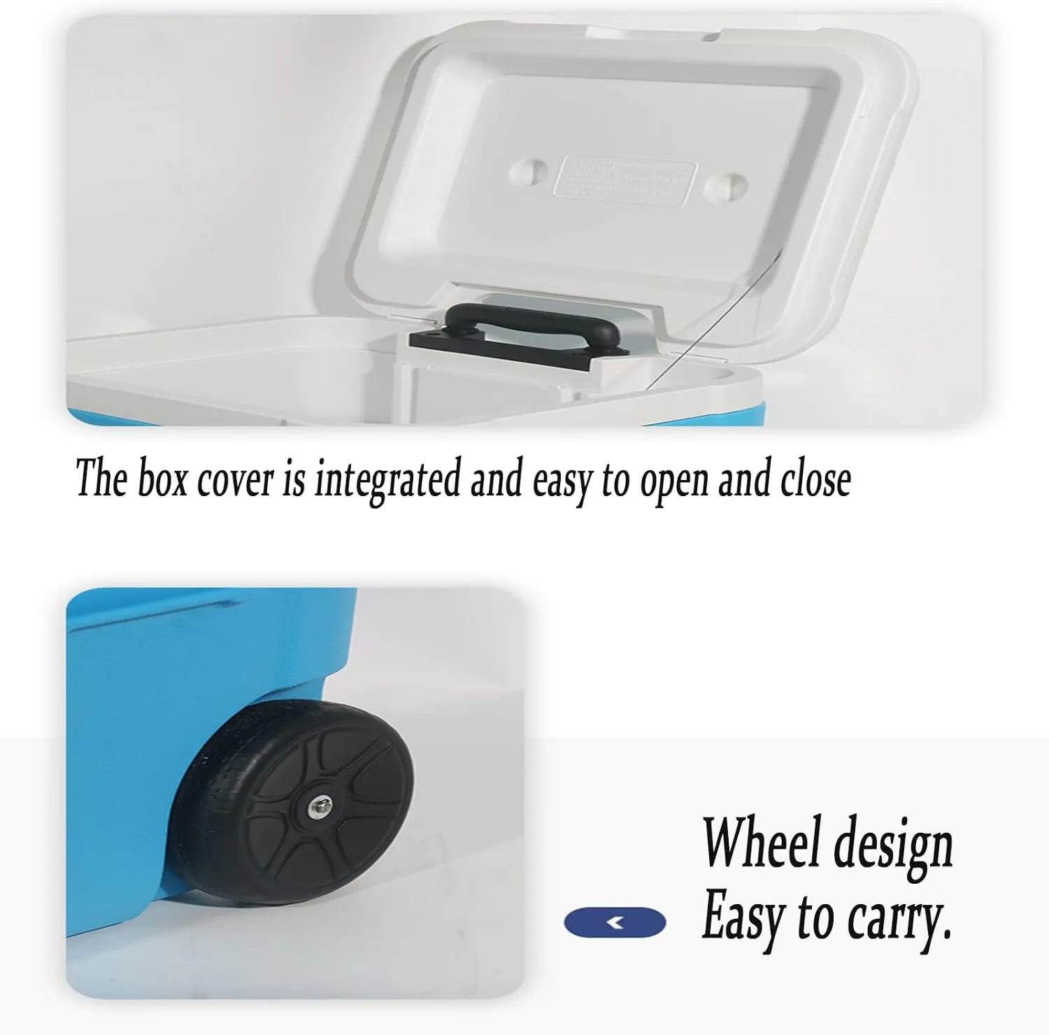 Car Camping Coolers for Nissan Navara/Titan/Versa Drive Modelo, Leak Proof Cooler, Portable Lightweight Ice Chest Box, Compartments Waterproof Insulated Bag