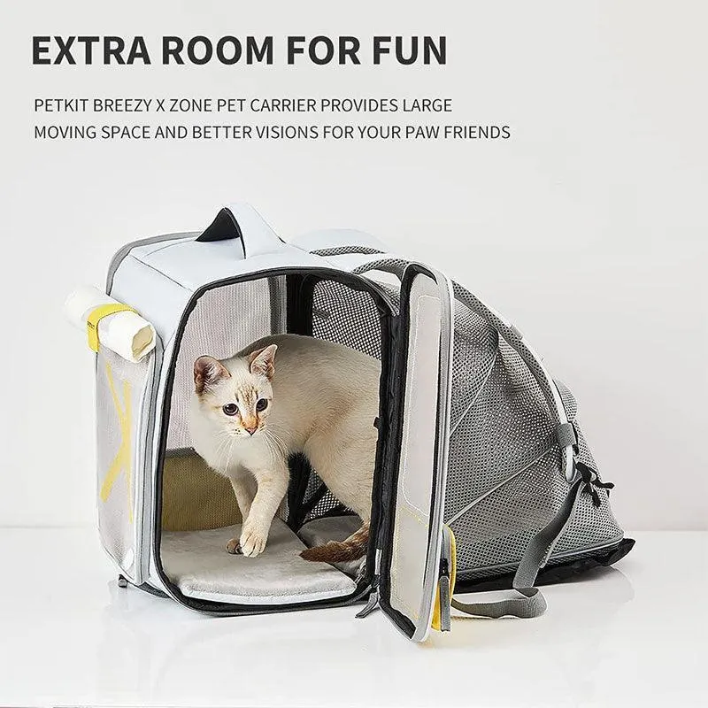 Cat Carrier Backpack Foldable Expandable 2 Color Bag