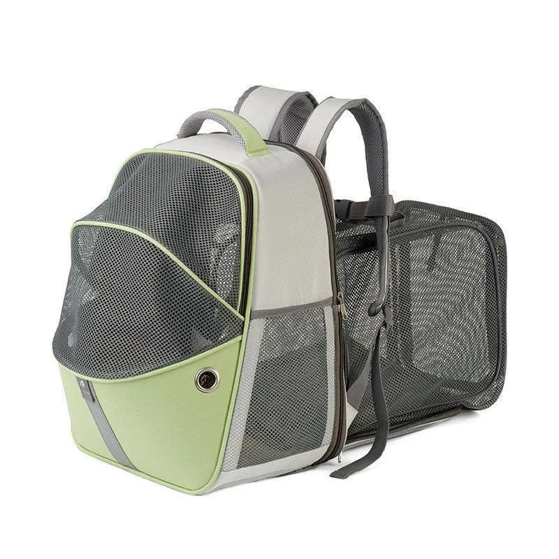 Cat Carrier Bag Foldable 4 Color Expandable Backpack