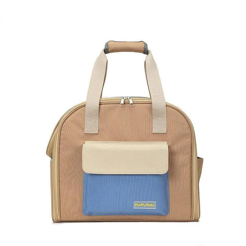 Cat Carrier Bag Foldable Expandable Tote 3 Color Handbag