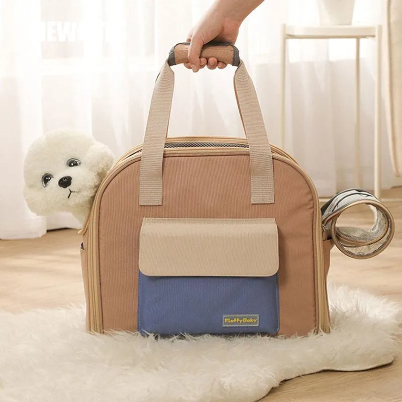 Cat Carrier Bag Foldable Expandable Tote 3 Color Handbag