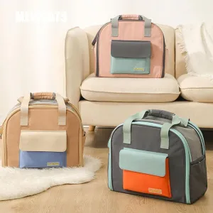 Cat Carrier Bag Foldable Expandable Tote 3 Color Handbag