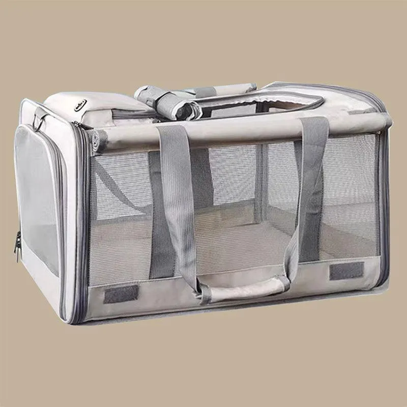 Cat Carrier On Wheels Tote Expandable 3 Style Rolling Luggage