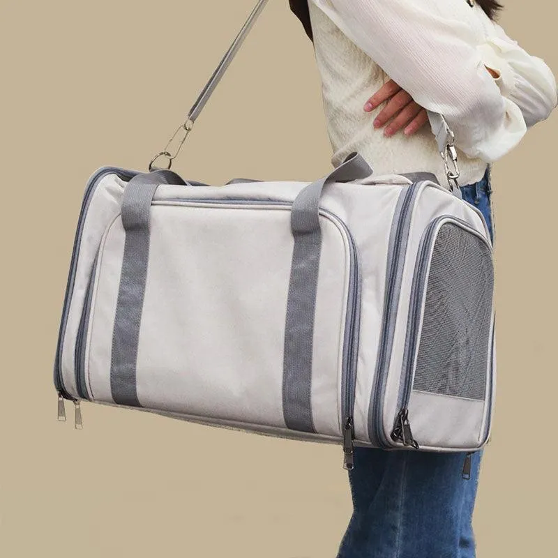 Cat Carrier On Wheels Tote Expandable 3 Style Rolling Luggage