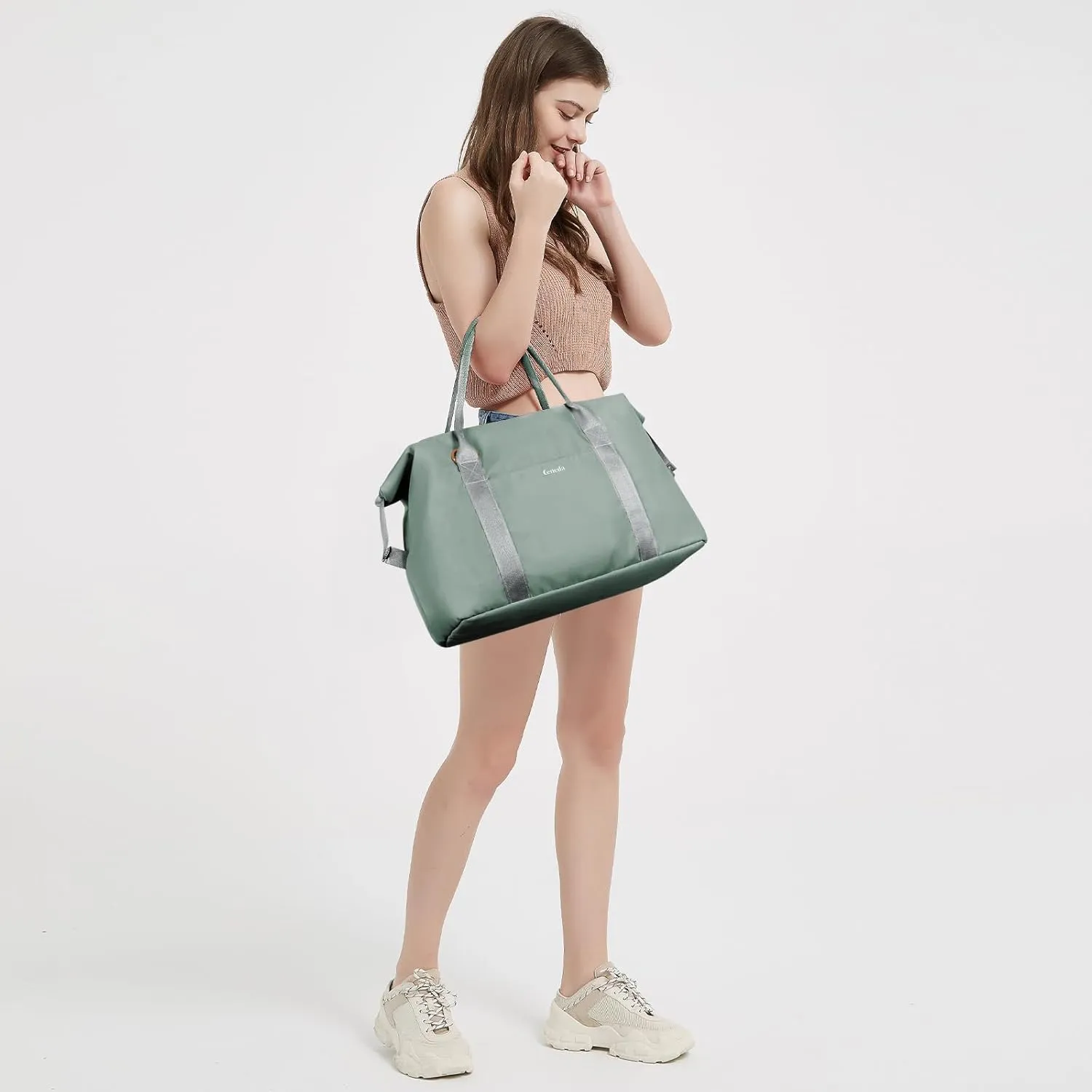 Ceneda Large Cooler Bag 40 Can Insulated Soft Cooler Leakproof Cooler Tote Bag Beach Travel Camping Lunch Bag for Women and Men