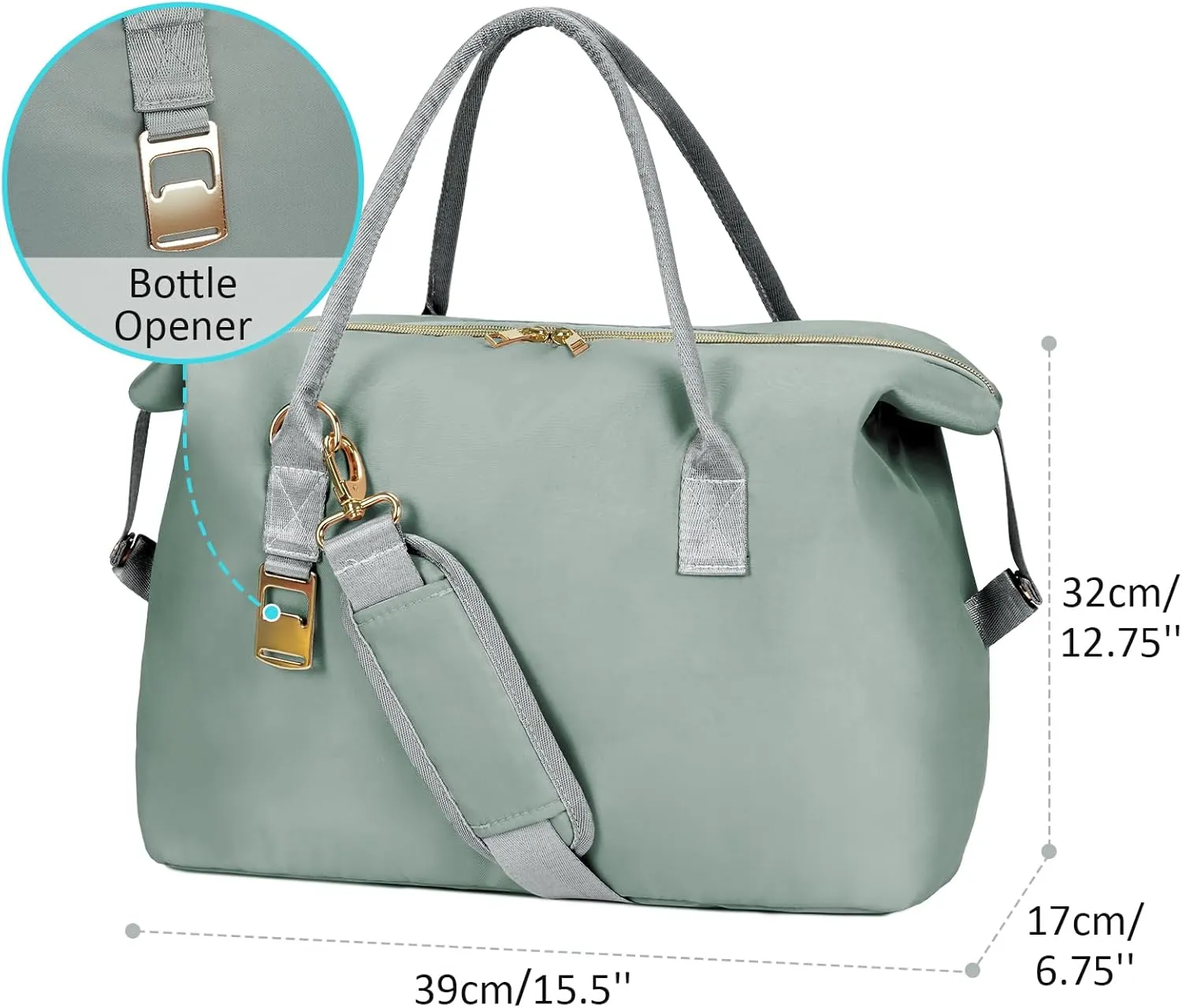 Ceneda Large Cooler Bag 40 Can Insulated Soft Cooler Leakproof Cooler Tote Bag Beach Travel Camping Lunch Bag for Women and Men