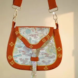 Chinese New Year Crossbody Merchant Bag for Women