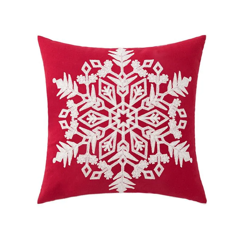 Christmas Embroidered Pillowcase