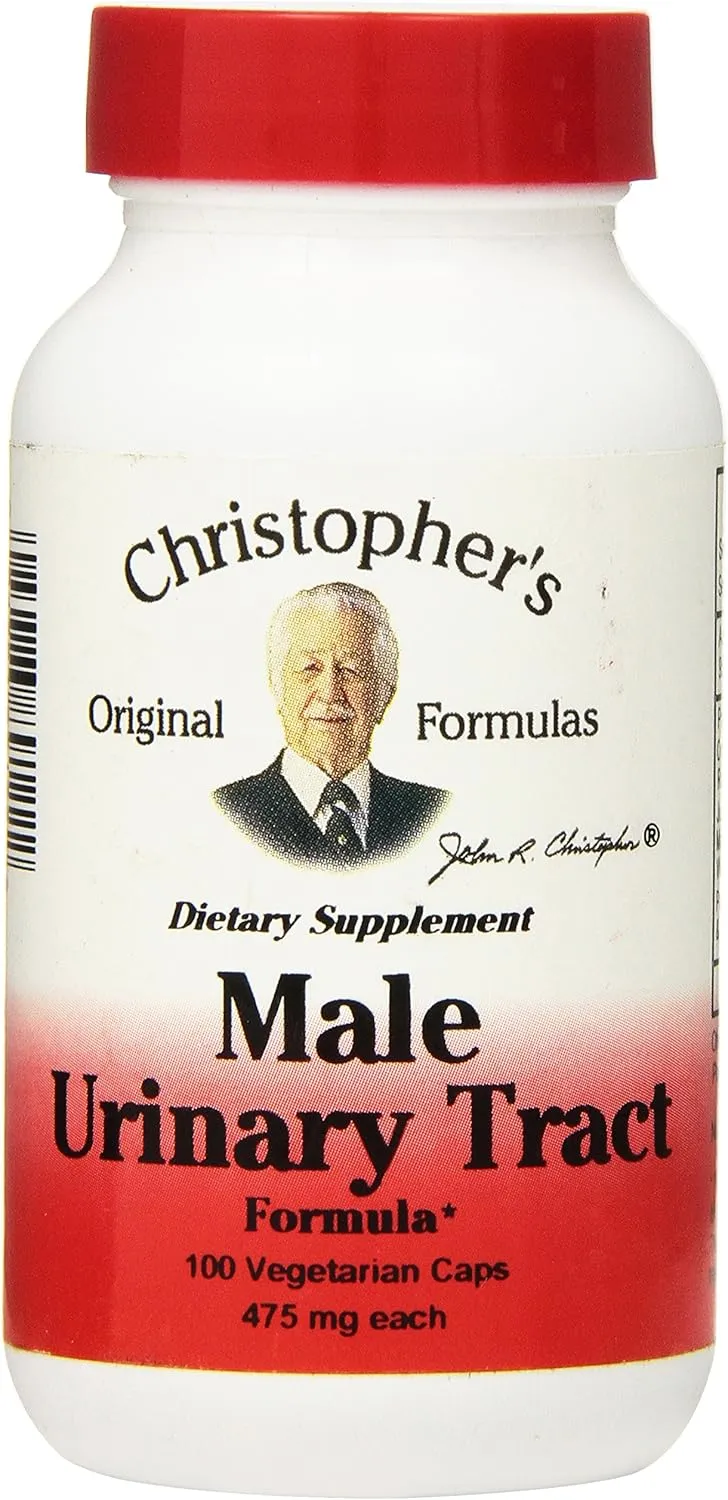 Christopher’s Original Formulas Male Urinary Tract Support Supplement – Kidney & Prostate Health – 100 Capsules