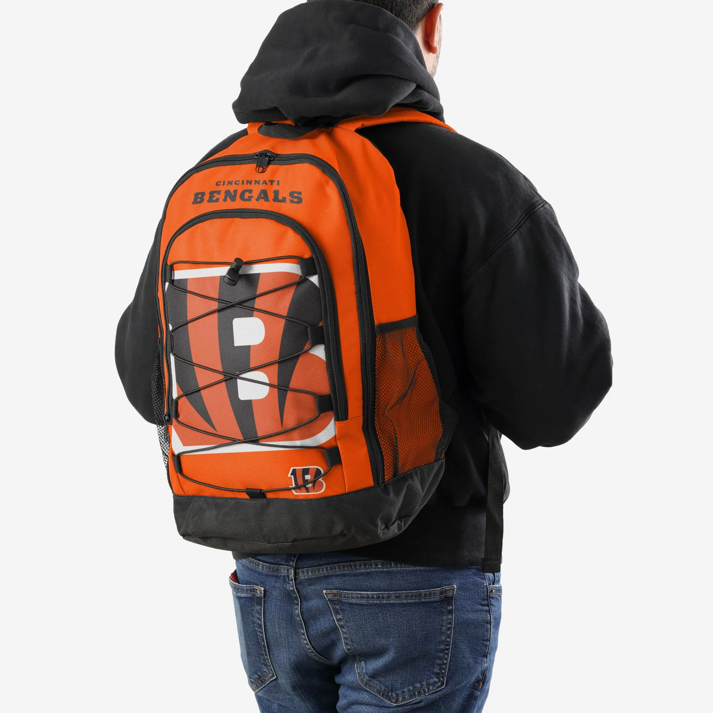 Cincinnati Bengals Big Logo Bungee Backpack