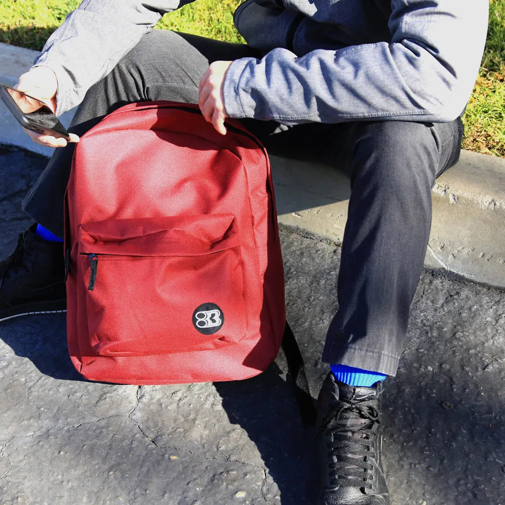 Classic 17" Black Backpack