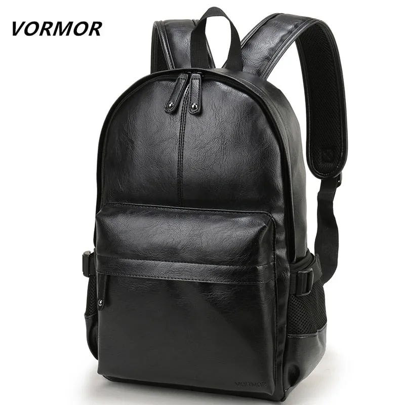 Clear communication Men VORMOR Priority shipping Leather For - Backpack