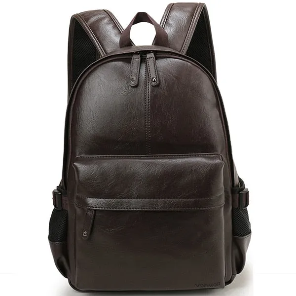 Clear communication Men VORMOR Priority shipping Leather For - Backpack