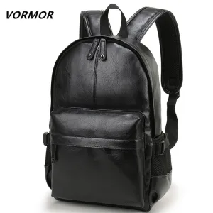 Clear communication Men VORMOR Priority shipping Leather For - Backpack