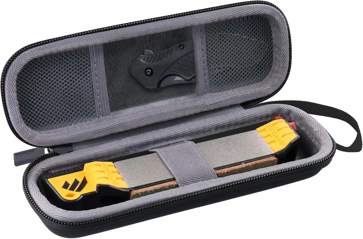 co2CREA Hard Travel Carrying Case for Work Sharp Guided Field Sharpener/Benchmade Guided Field Sharpener (Case Only)