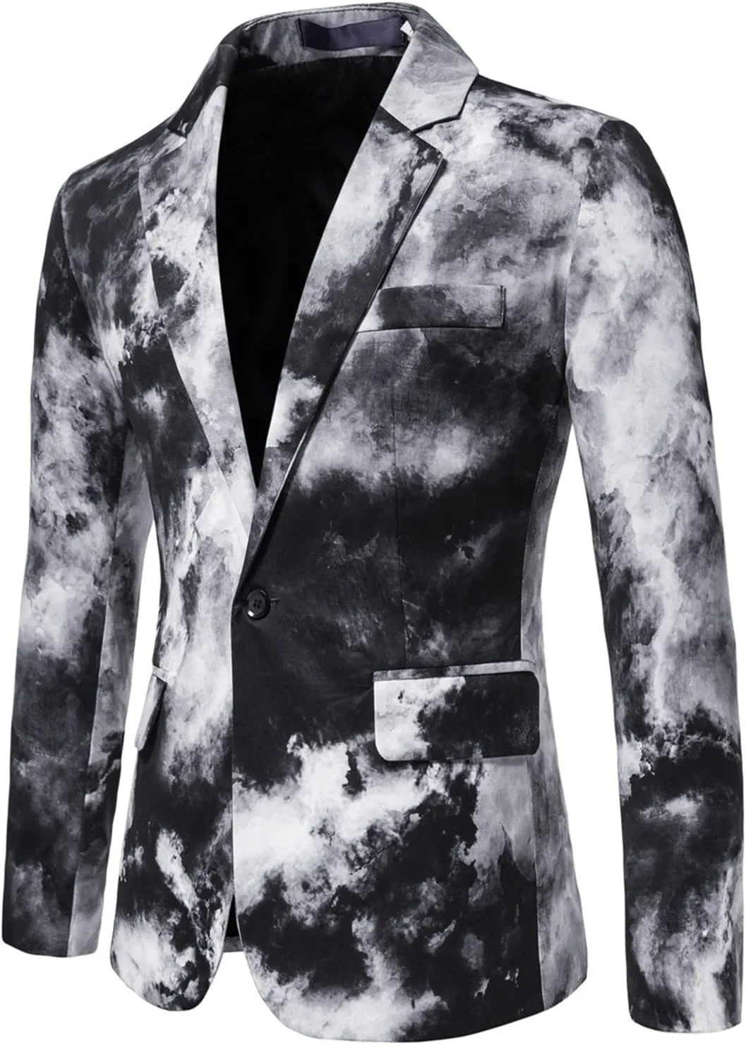 Coat for Man Winter Fall Print Slim Tunic Work Blazer Festival Christmas Blazers Coats Man 2023 Fashion