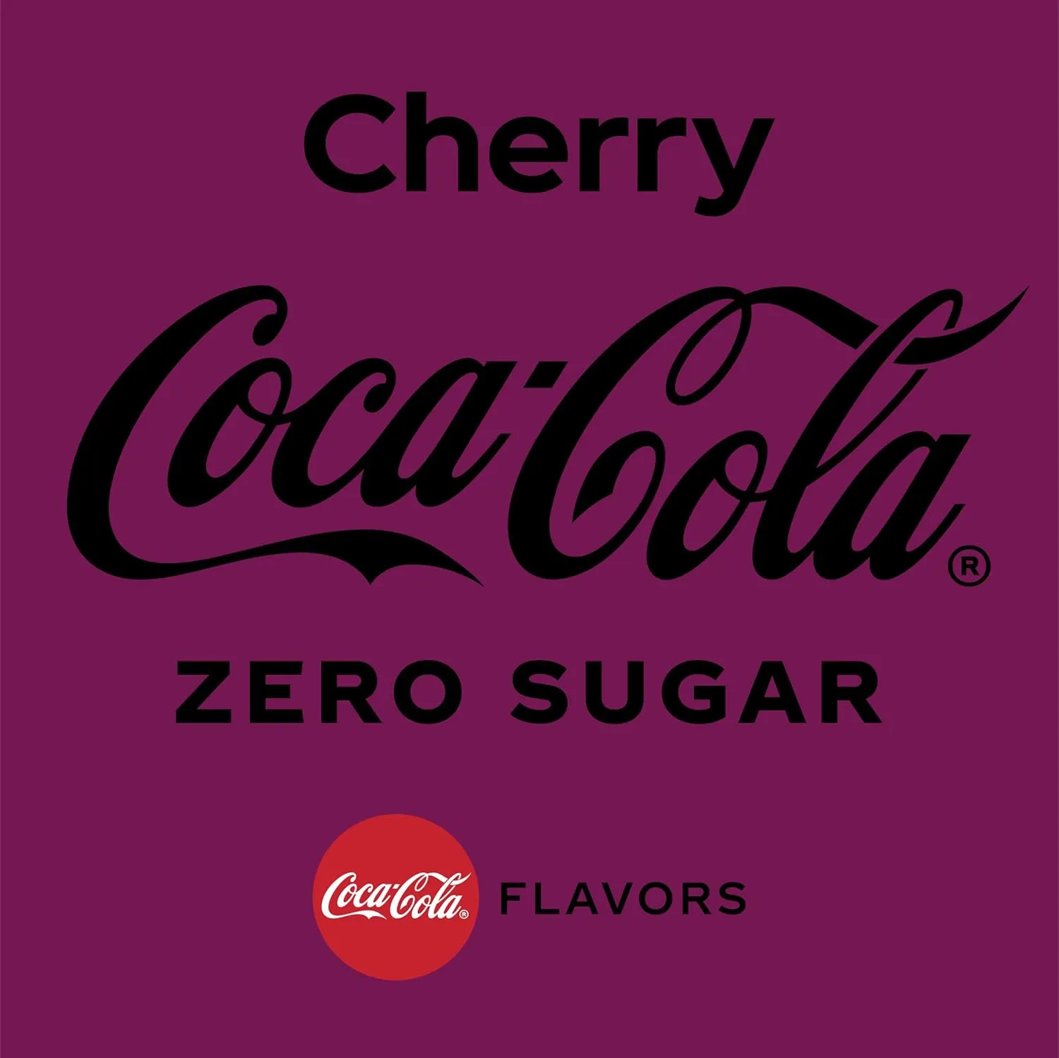Coca-Cola Cherry Zero Sugar 6pk 500ml PET (Pack of 3)