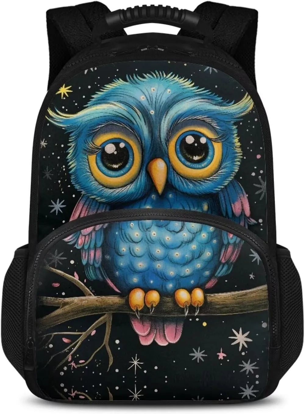 COEQINE Cute Owl Backpack for Grade Backpack Women Men Kawaii Animal Backpack With Lunch Compartment Keep Warm Protector Laptop Books Shoulder Bag Fit Graduate Gift