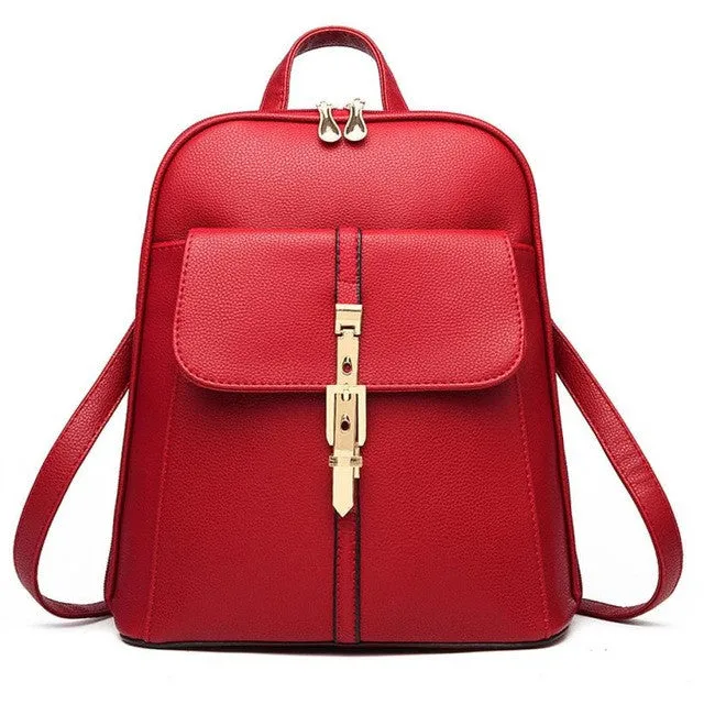 Colorful Backpacks (PU Leather)
