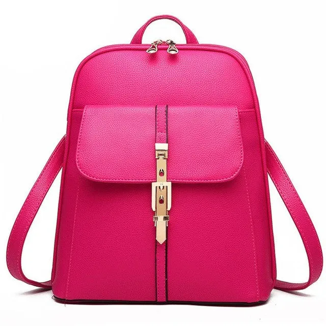 Colorful Backpacks (PU Leather)