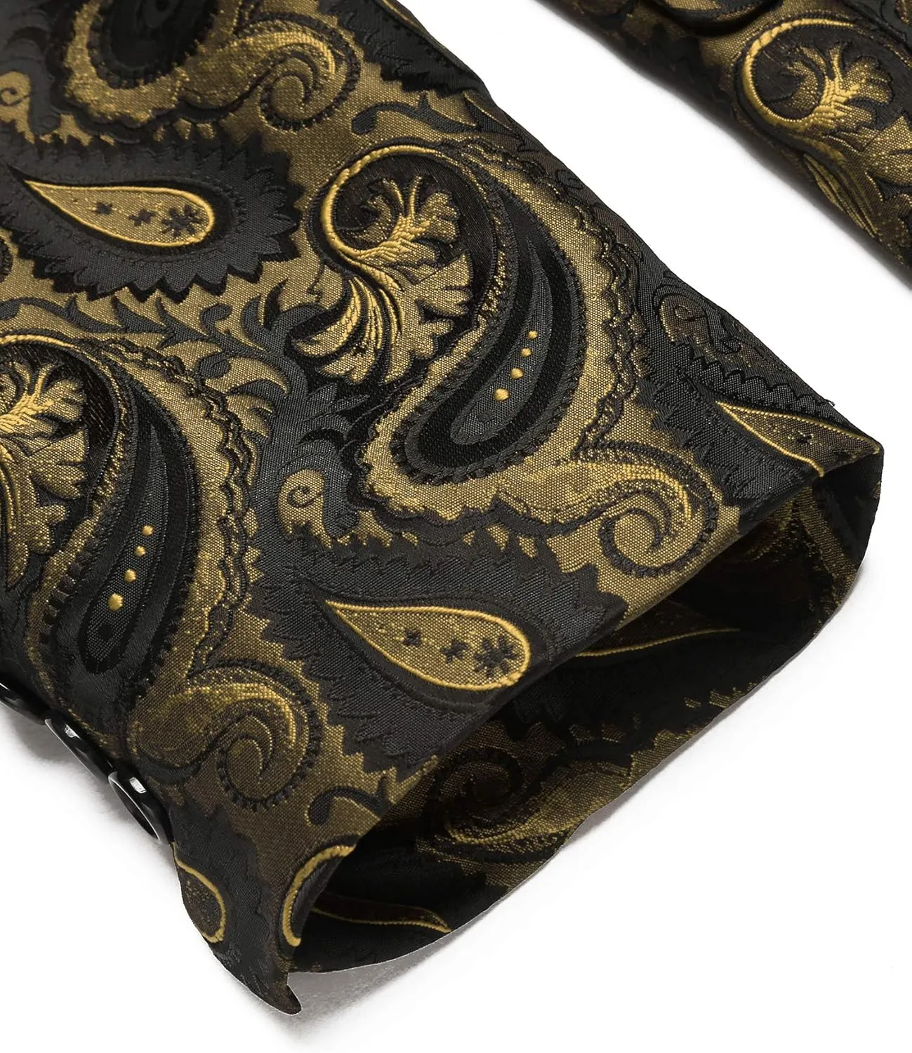 COOFANDY Mens Floral Tuxedo Jacket Paisley Shawl Lapel Suit Blazer Jacket for Dinner,Prom,Wedding