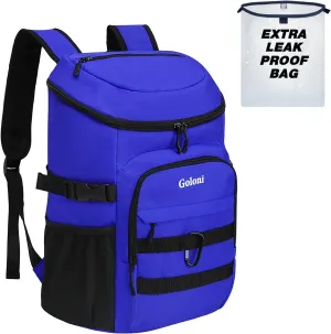 Cooler Backpack Insulated Leak Proof,Small Soft Coolers Bag for Men and Women Camping,Travel,Beach,Hiking,Picnic