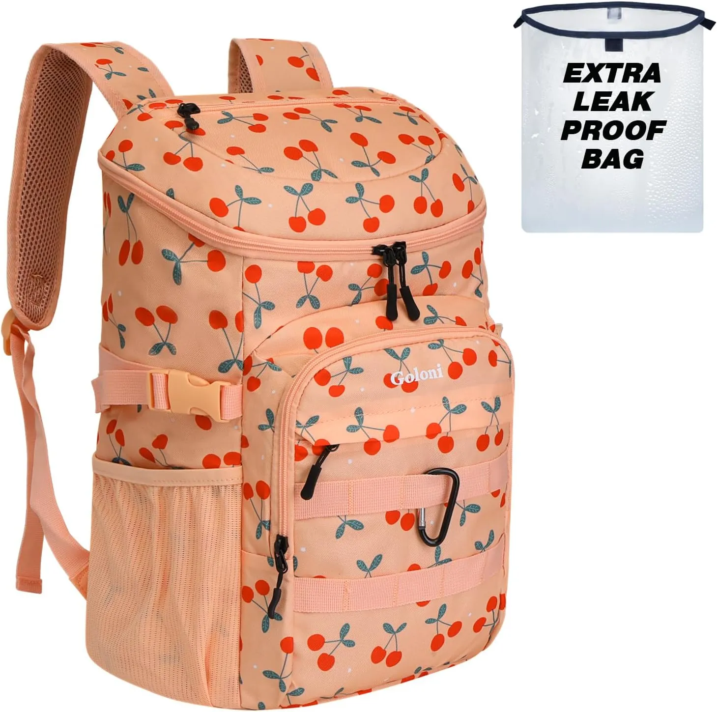 Cooler Backpack Insulated Leak Proof,Small Soft Coolers Bag for Men and Women Camping,Travel,Beach,Hiking,Picnic