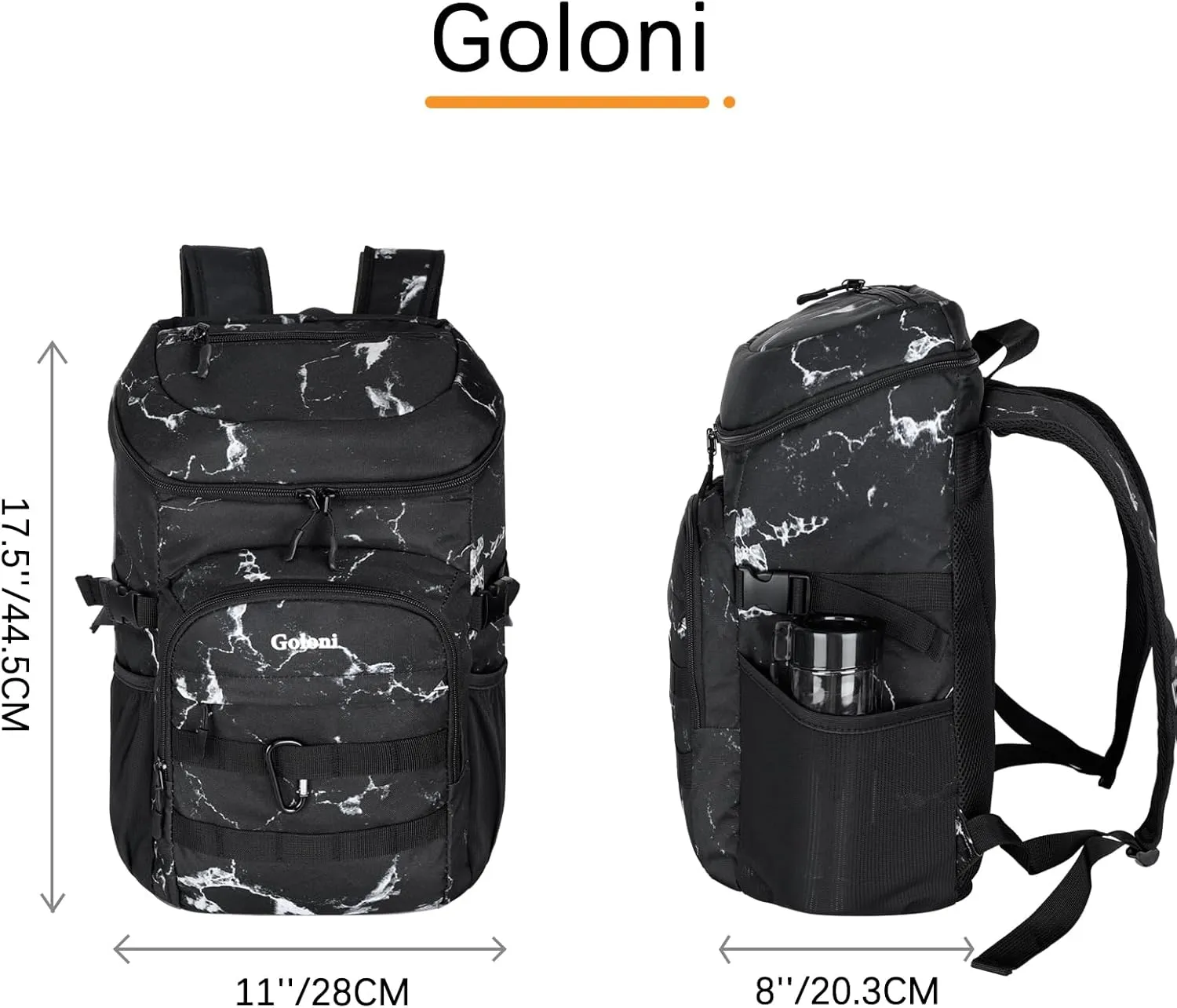Cooler Backpack Insulated Leak Proof,Small Soft Coolers Bag for Men and Women Camping,Travel,Beach,Hiking,Picnic