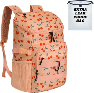 Cooler Backpack Insulated Leak Proof,Small Soft Coolers Bag for Men and Women Camping,Travel,Beach,Hiking,Picnic