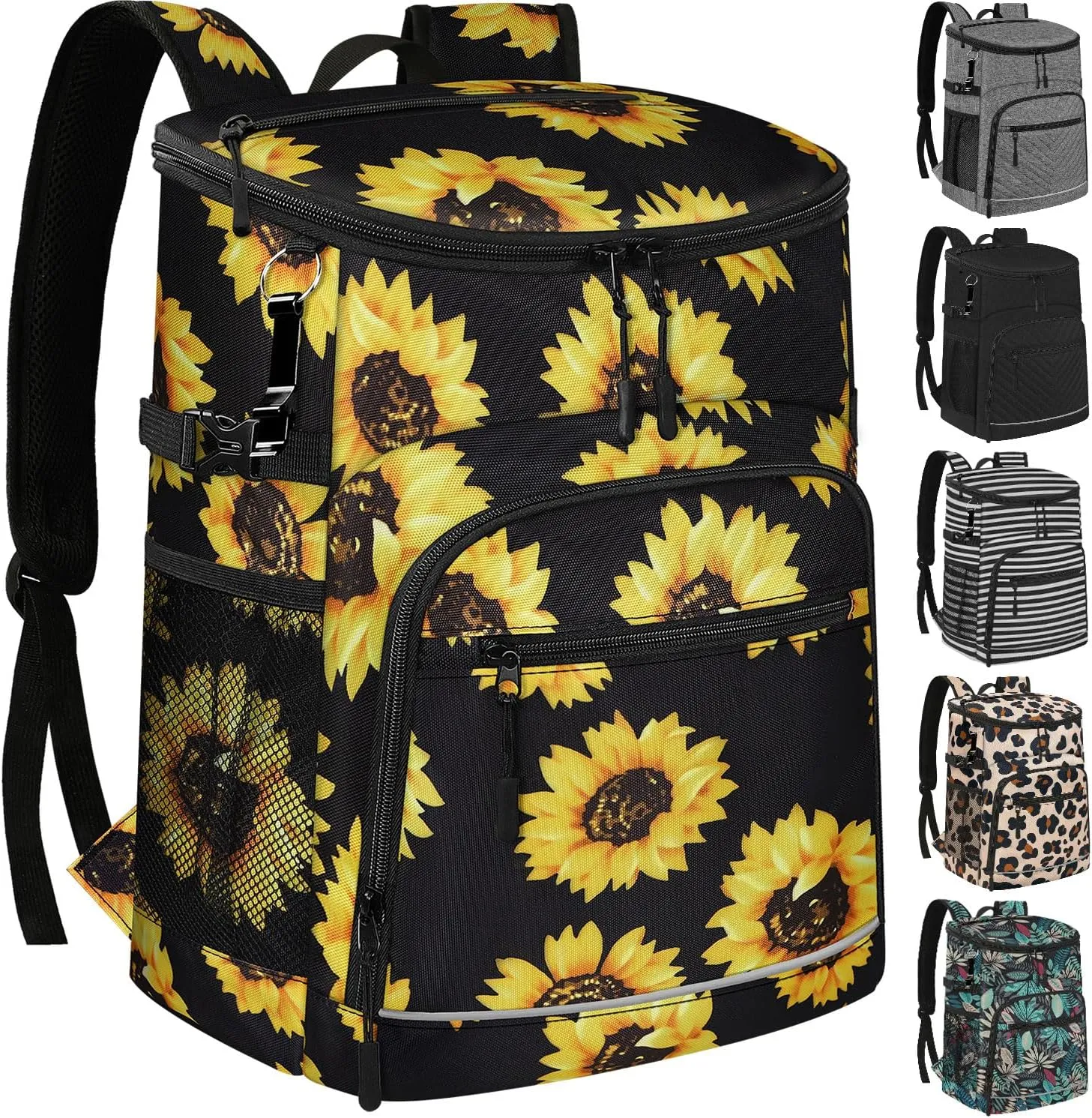 Cooler Backpack Insulated Leakproof Waterproof Backpack Cooler Bag 30/45 Cans, Large Capacity Lightweight Travel Camping Beach Backpack Cooler Ice Chest for Men and Women