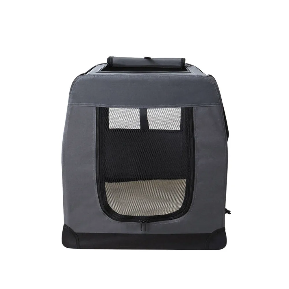 Crate Rich variety Dog Cat Carrier Portable Car i.Pet Soft Pet 82x58CM XL Unbeatable price Travel Foldable