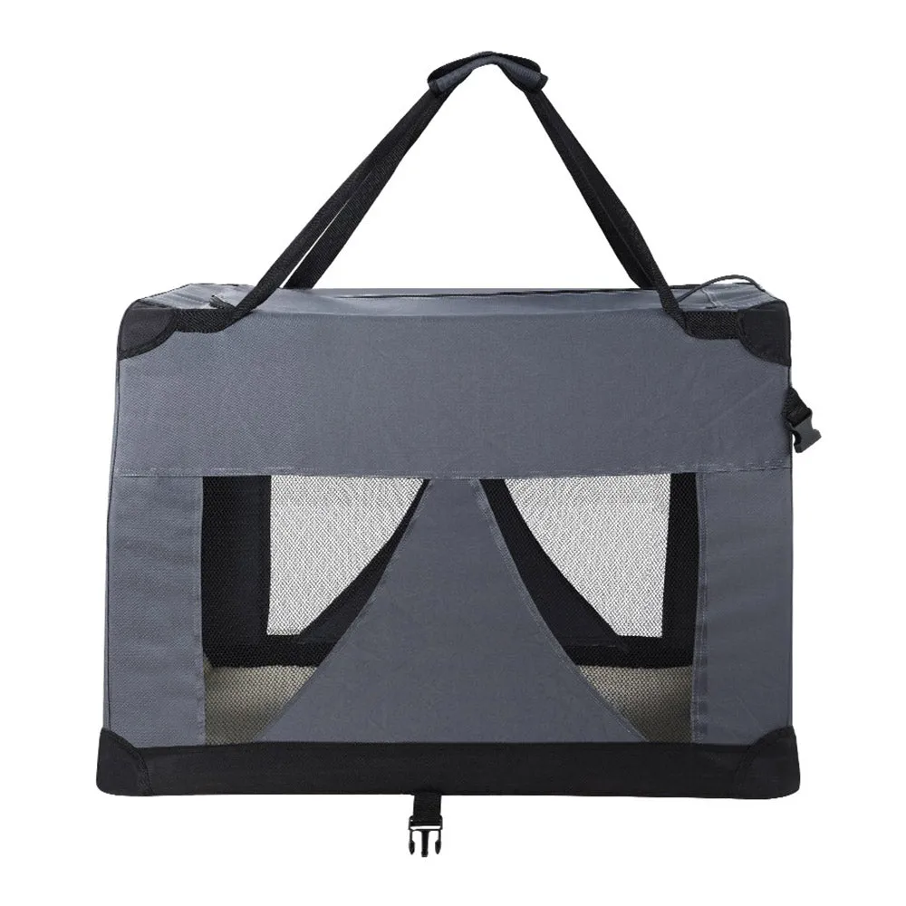 Crate Rich variety Dog Cat Carrier Portable Car i.Pet Soft Pet 82x58CM XL Unbeatable price Travel Foldable