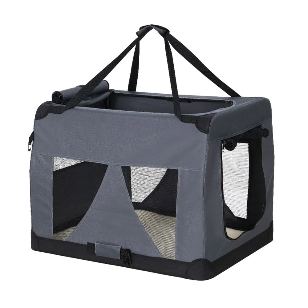 Crate Rich variety Dog Cat Carrier Portable Car i.Pet Soft Pet 82x58CM XL Unbeatable price Travel Foldable