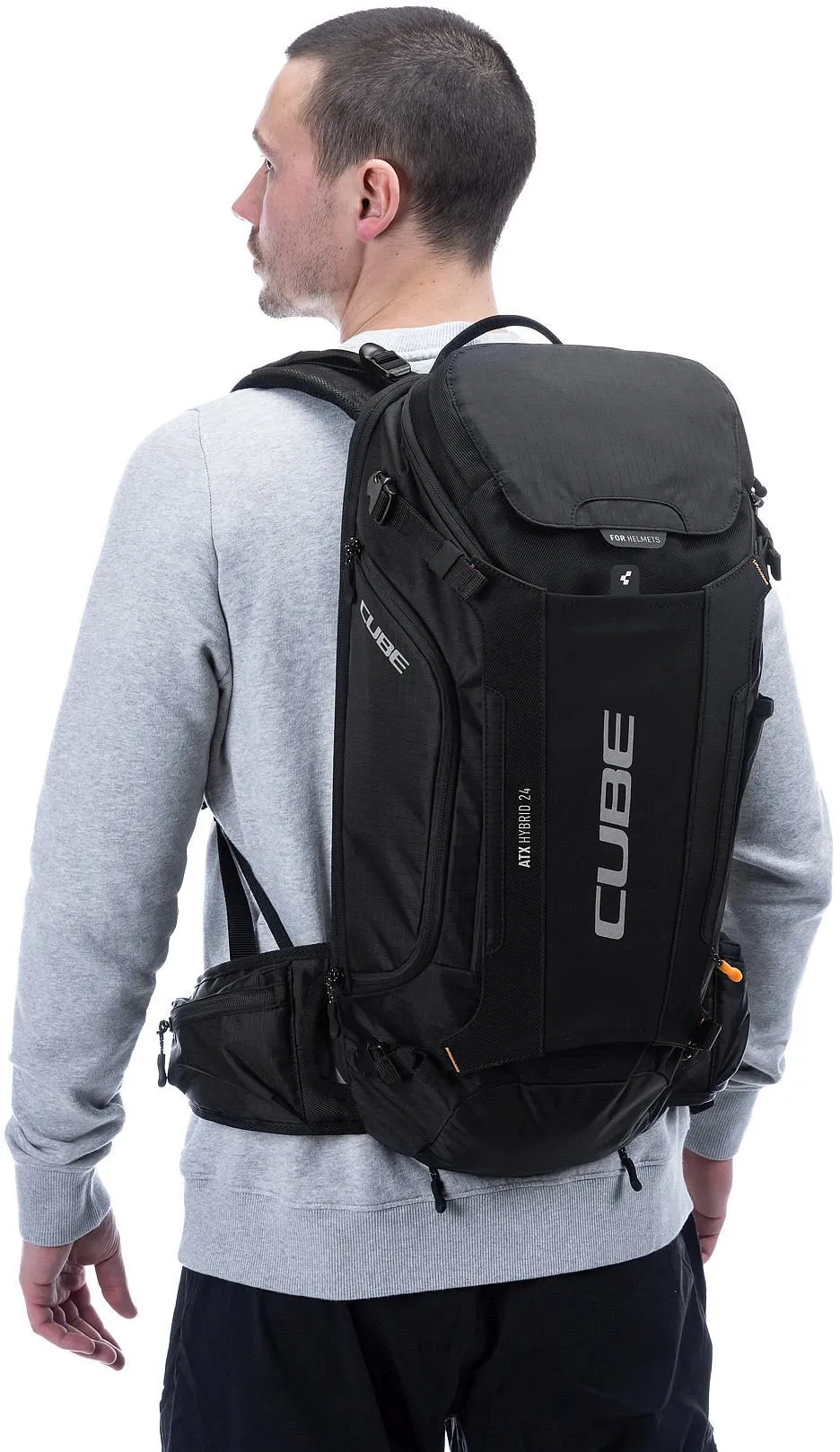 Cube Backpack Atx Hybrid 24 Black