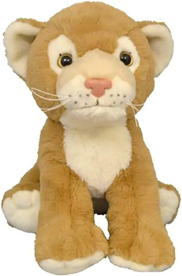 Cuddly Soft 16 inch Stuffed Delilah The Lion. We Stuff 'em. You Love 'em!