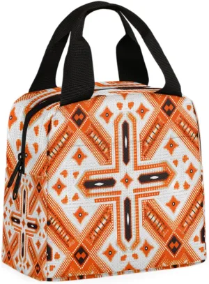 Culture Tribes Lunch Bag Tribe Native Tote Lunch Bag Reusable Lunch Box Leakproof Cooler Bag