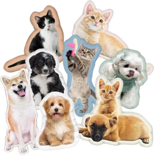 Custom Dog Pillow, Custom Cat Pillow Pet Pillows Personalized Photo Picturev Customized Pillows with Photos Mother's Day/Graduation/Father's Day (18inch)