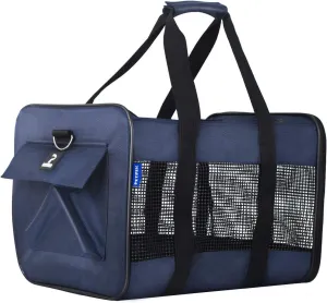 CW-128 Pet Carrier Dogs Cats Soft Sided Carrier, Carrying Handbag for Outdoor Travel Walking Hiking
