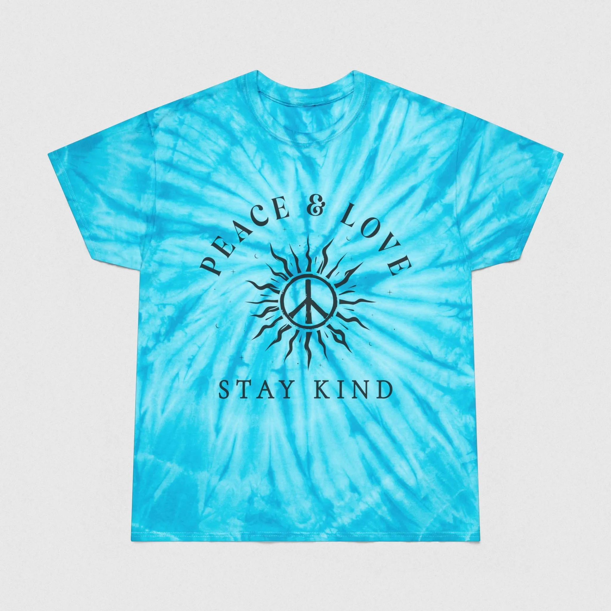 Cyclone Tie-Dye Peace Sign Shirt for Men