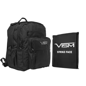 Day Backpack,one 10"x12" Sb Panel-black