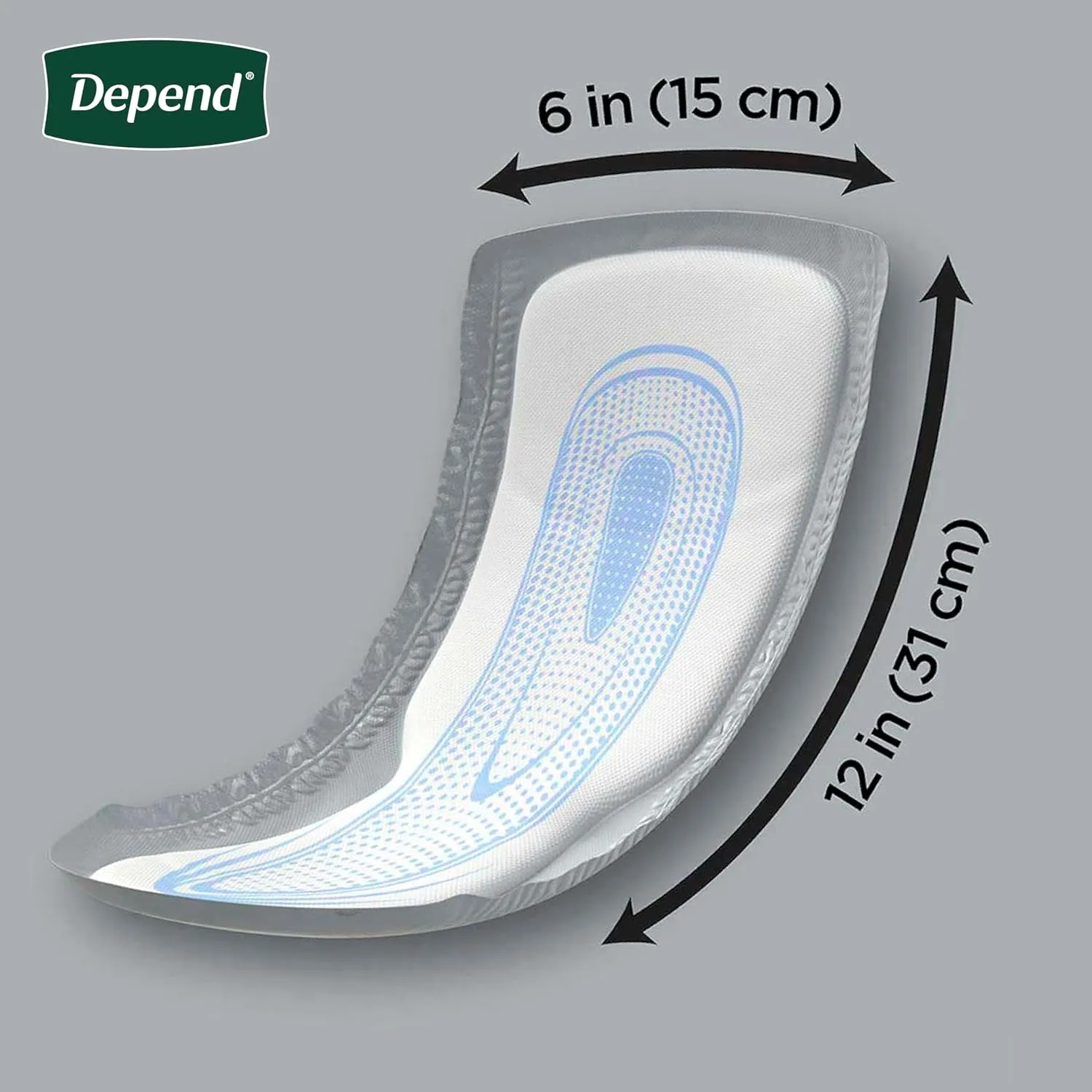 Depend Incontinence Guards/Incontinence Pads for Men/Bladder Control Pads, Maximum Absorbency, 104 Count (2 Packs of 52), Packaging May Vary
