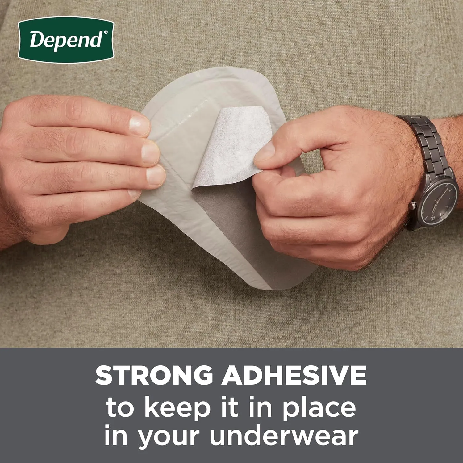 Depend Shields Incontinence Pads for Men, Light Absorbency, 90 Count (Packaging May Vary)