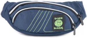 Dime Bags - Fanny Pack, Hemp Waist Bag with Spacious Storage and Adjustable Strap (Cobalt)