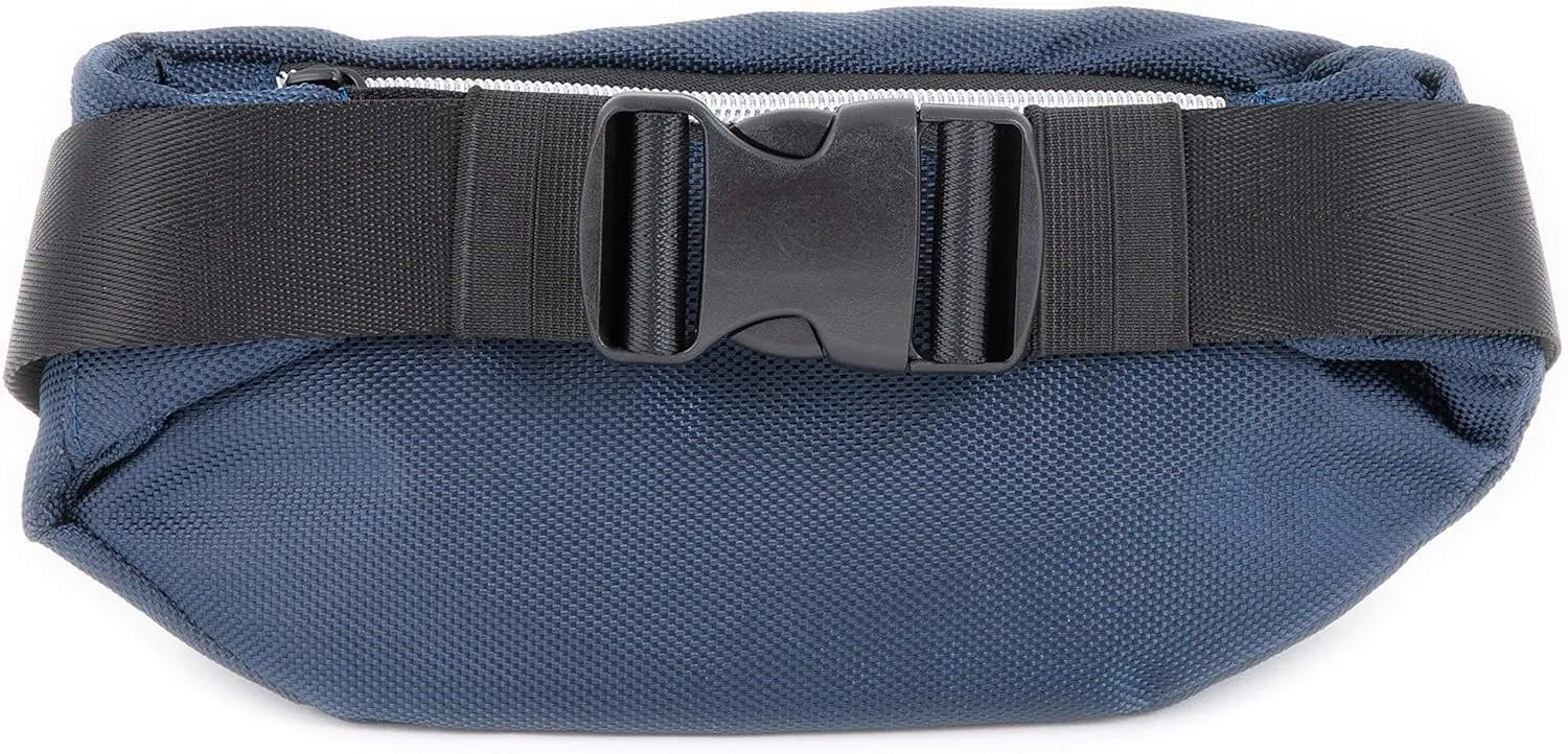 Dime Bags - Fanny Pack, Hemp Waist Bag with Spacious Storage and Adjustable Strap (Cobalt)