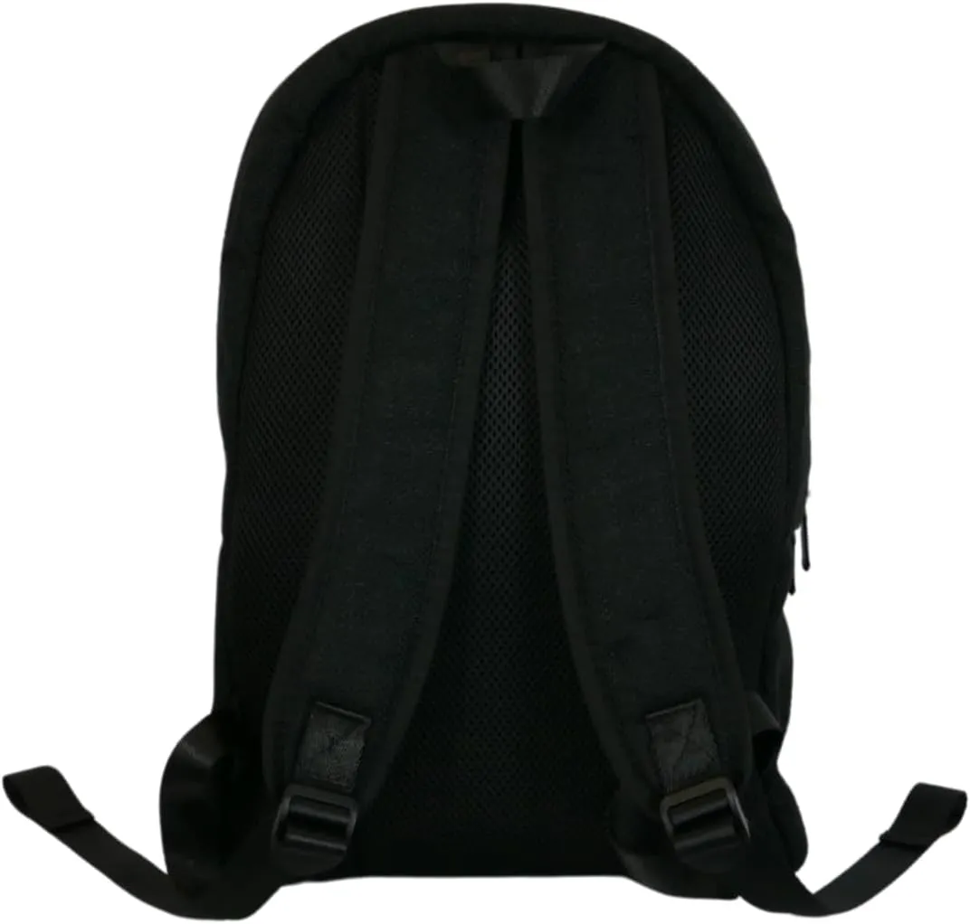 DIME BAGS - Study Buddy, Water-Resistant Backpack, 15-inch Padded Laptop Compartment (Black)