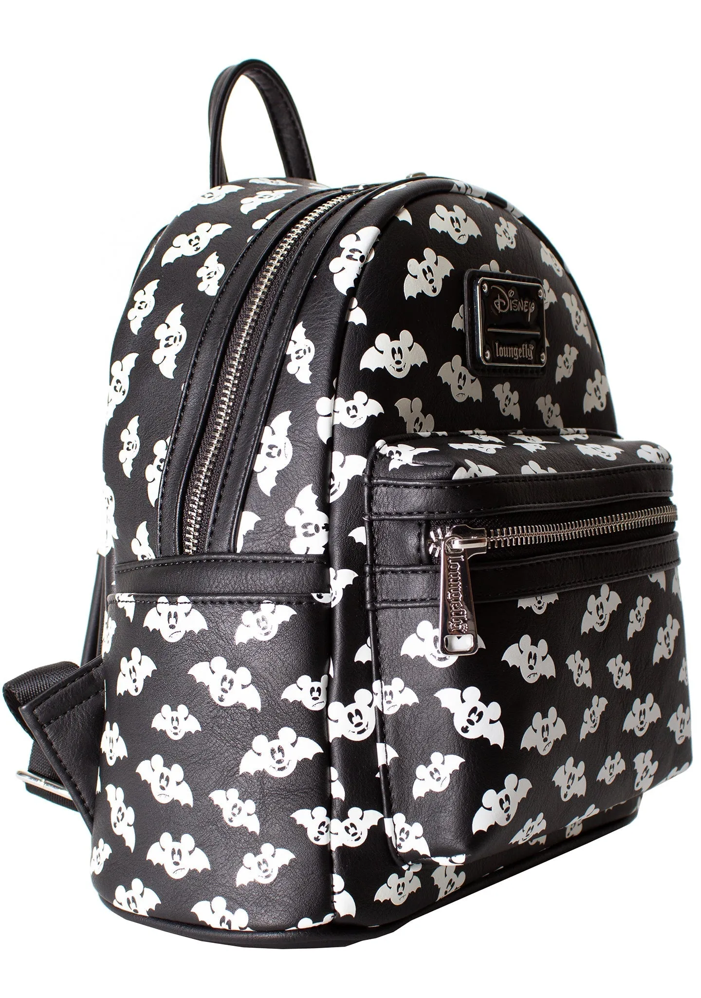 Disney Mini Backpack Totally Batty Mickey Bat GITD AOP Loungefly